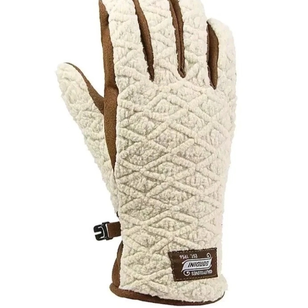 NWOT Gordini Womens Small Polartec Thermal Pro Argyle Insulated Winter Gloves